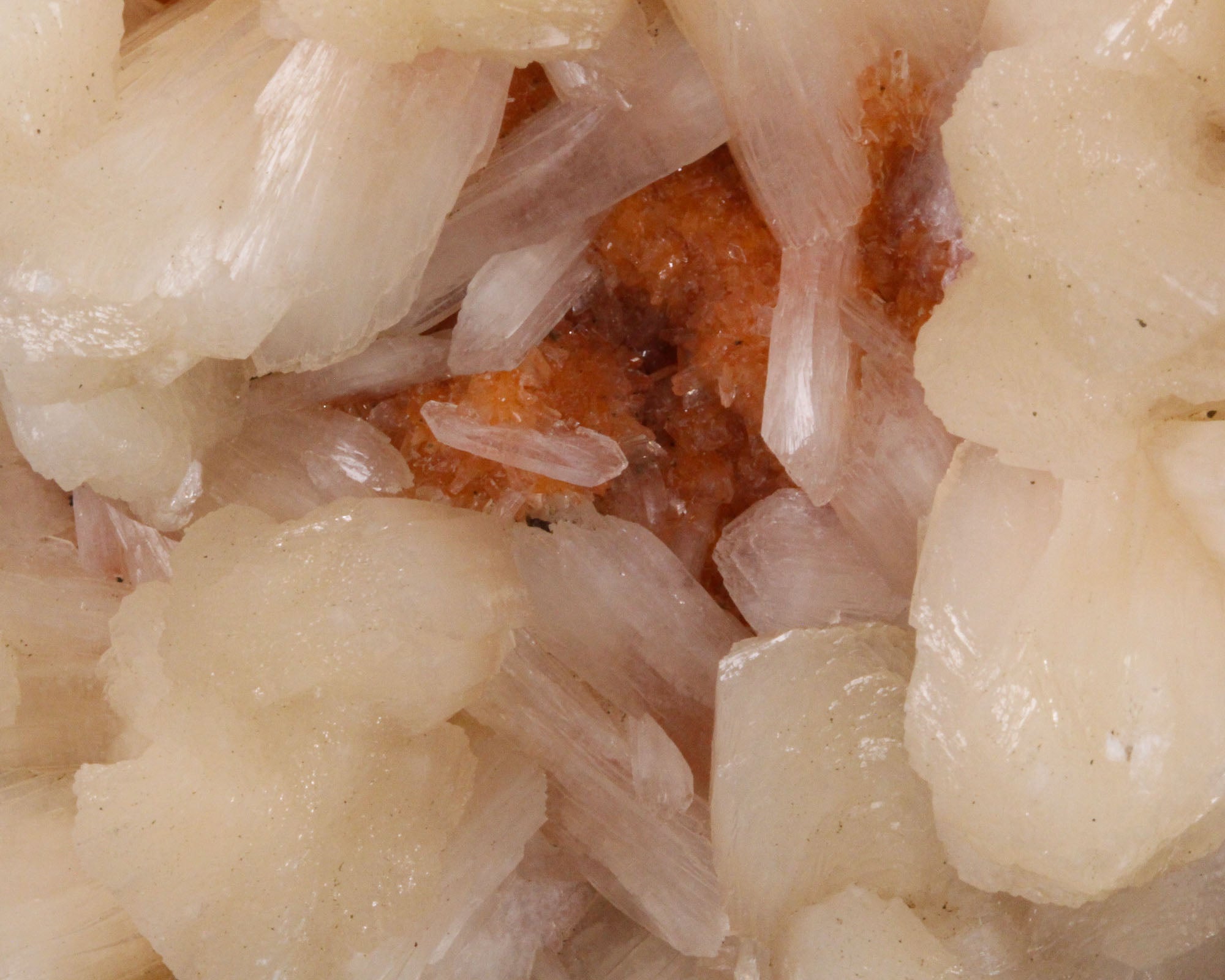 Heulandite with Stilbite