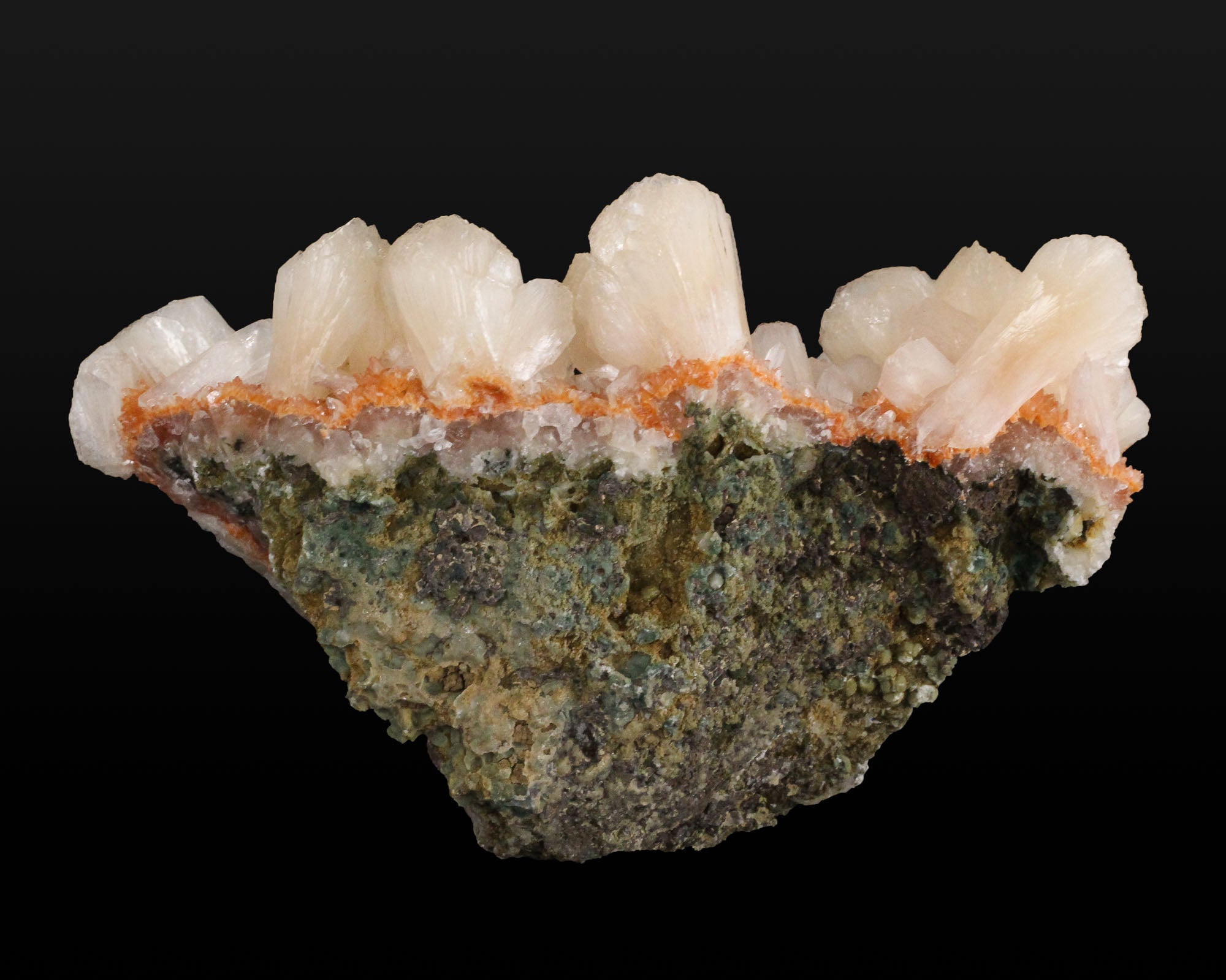 Heulandite with Stilbite