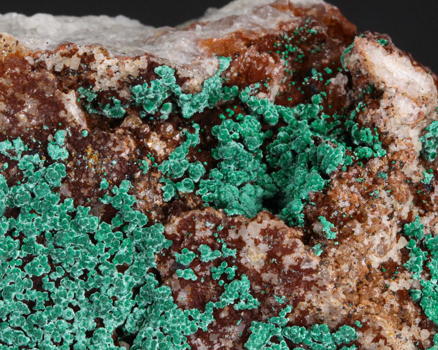 Malachite with Azurite