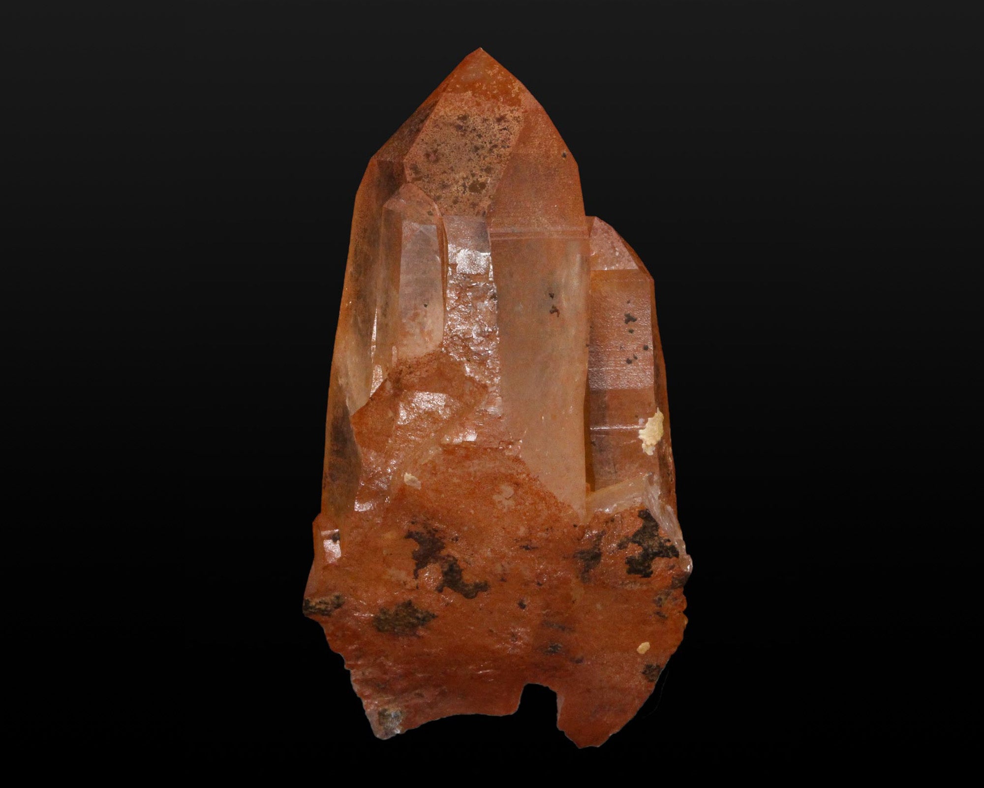 Quartz with Hematite inclusion