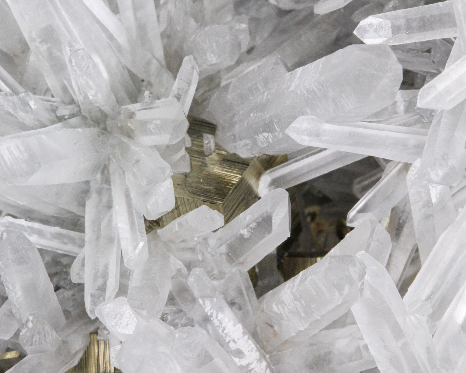 Quartz with Pyrite