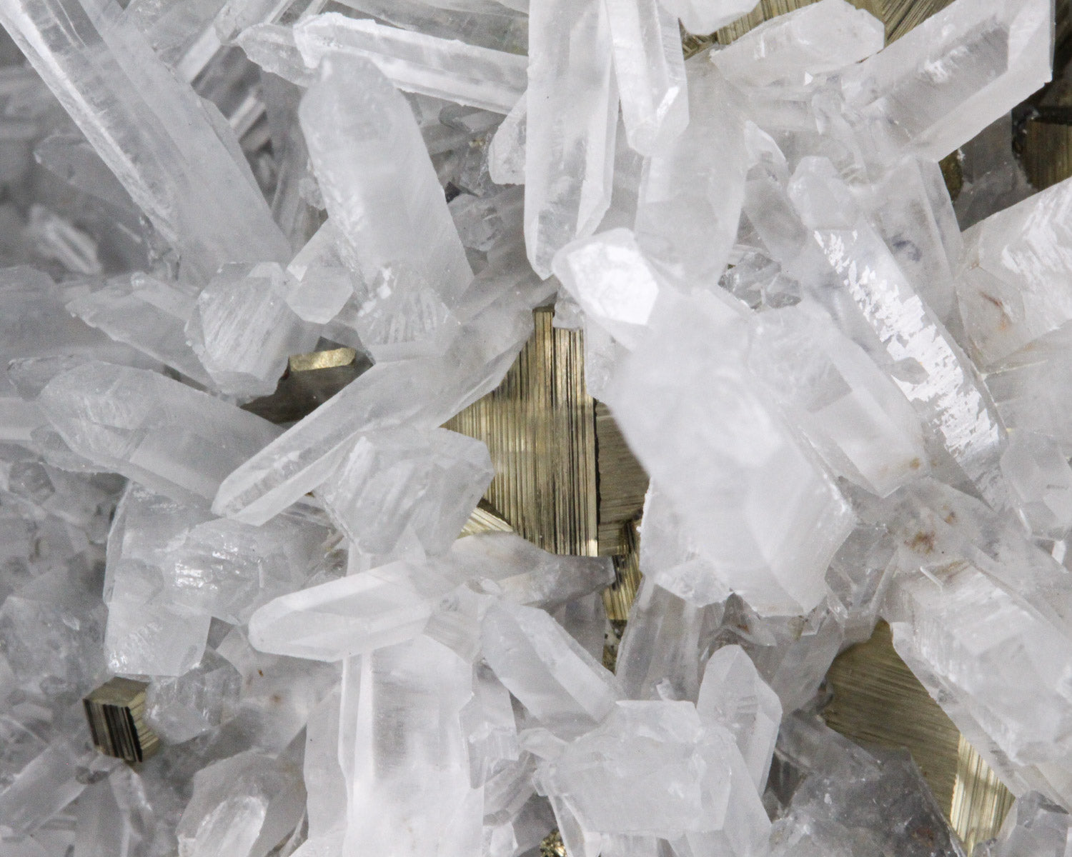 Quartz with Pyrite