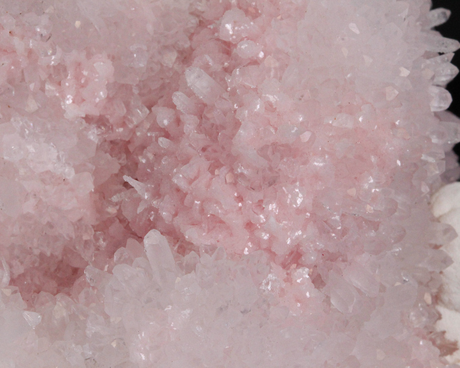 Rhodochrosite with Quartz, Calcite