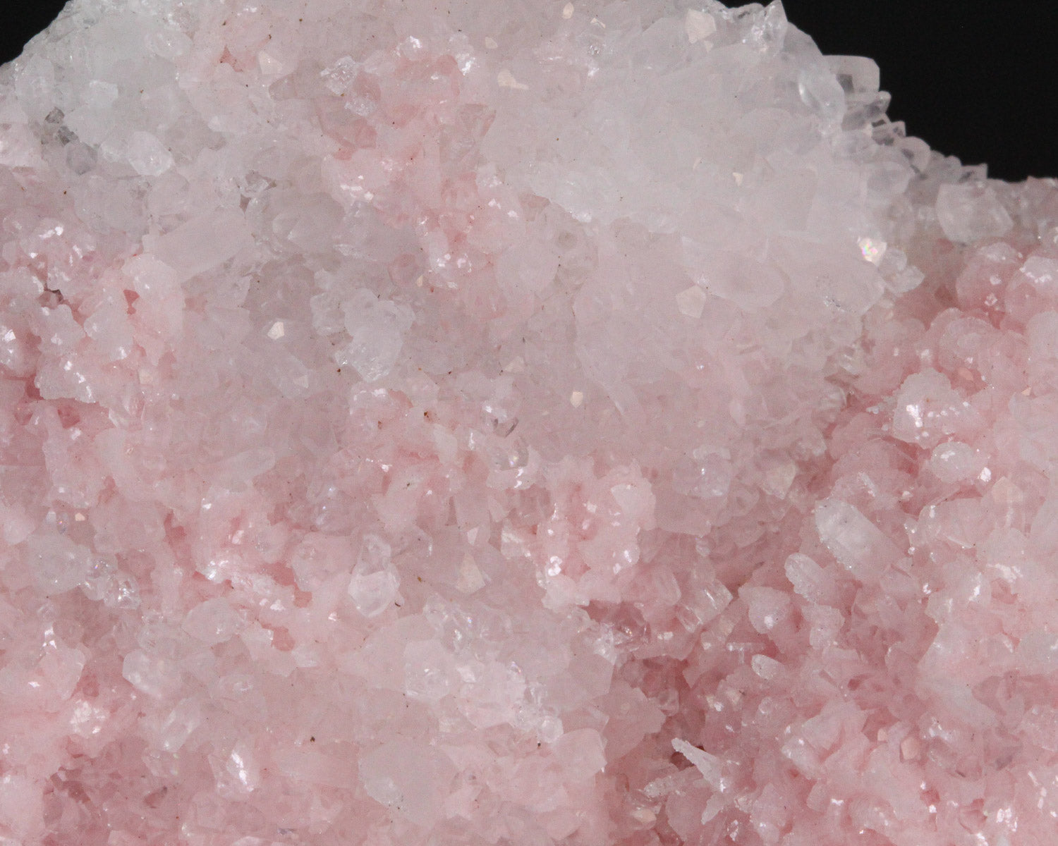 Rhodochrosite with Quartz, Calcite