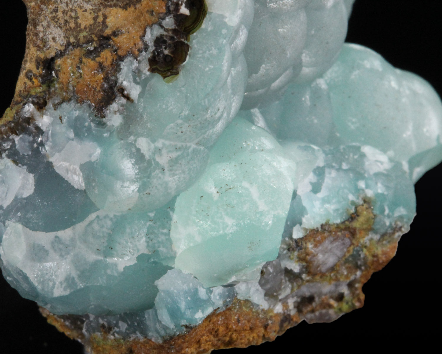 Smithsonite, Cuprian