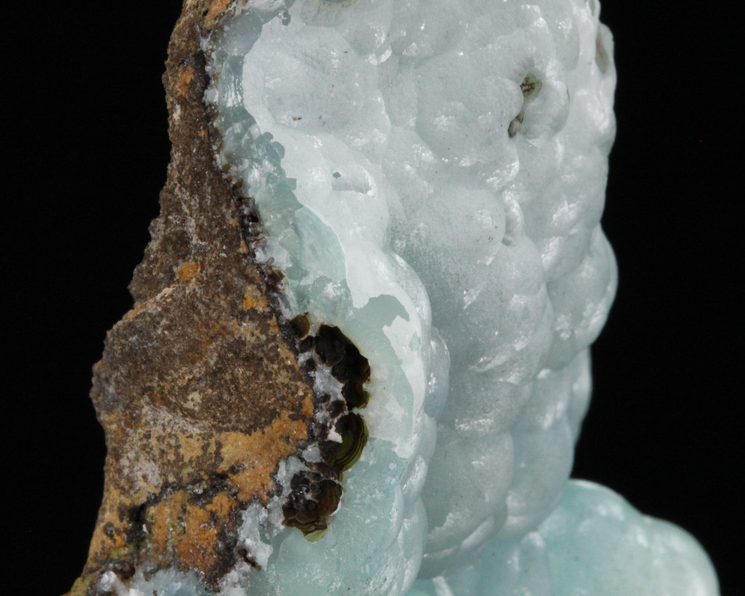 Smithsonite, Cuprian