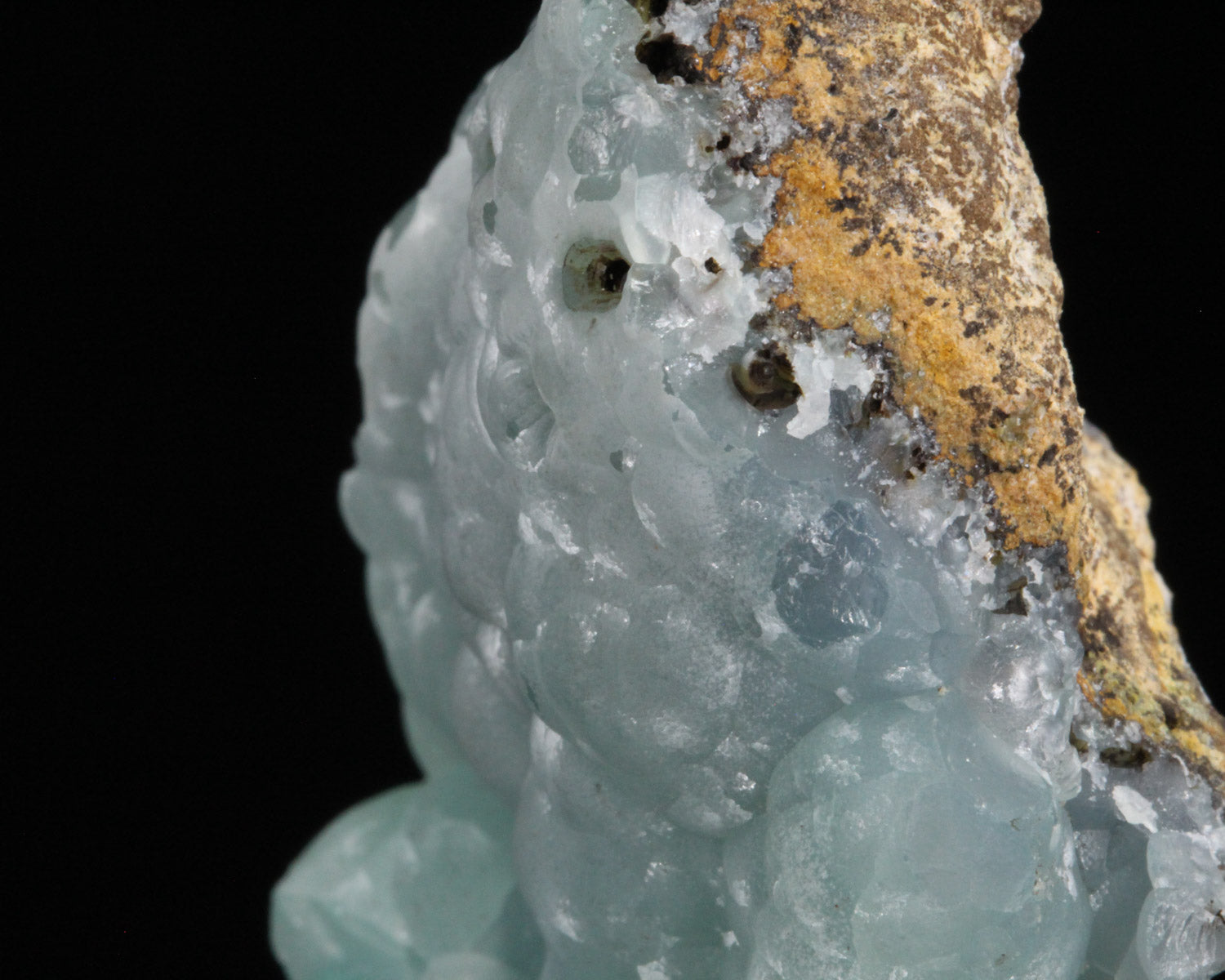 Smithsonite, Cuprian